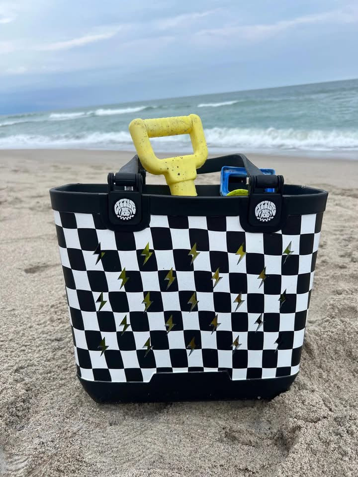 Checkered Bogg Bag